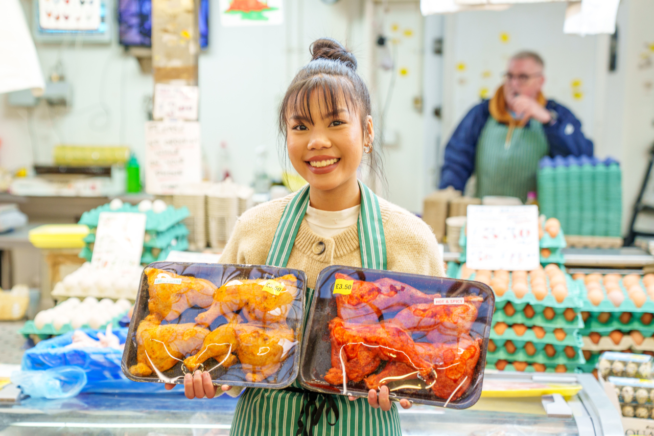 Fish and meat hall