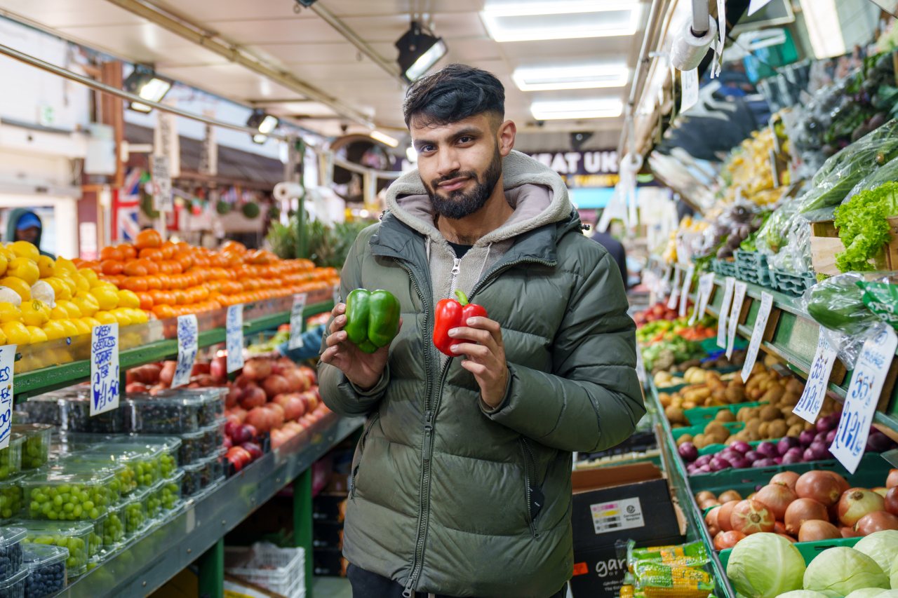 Fruit and veg hall