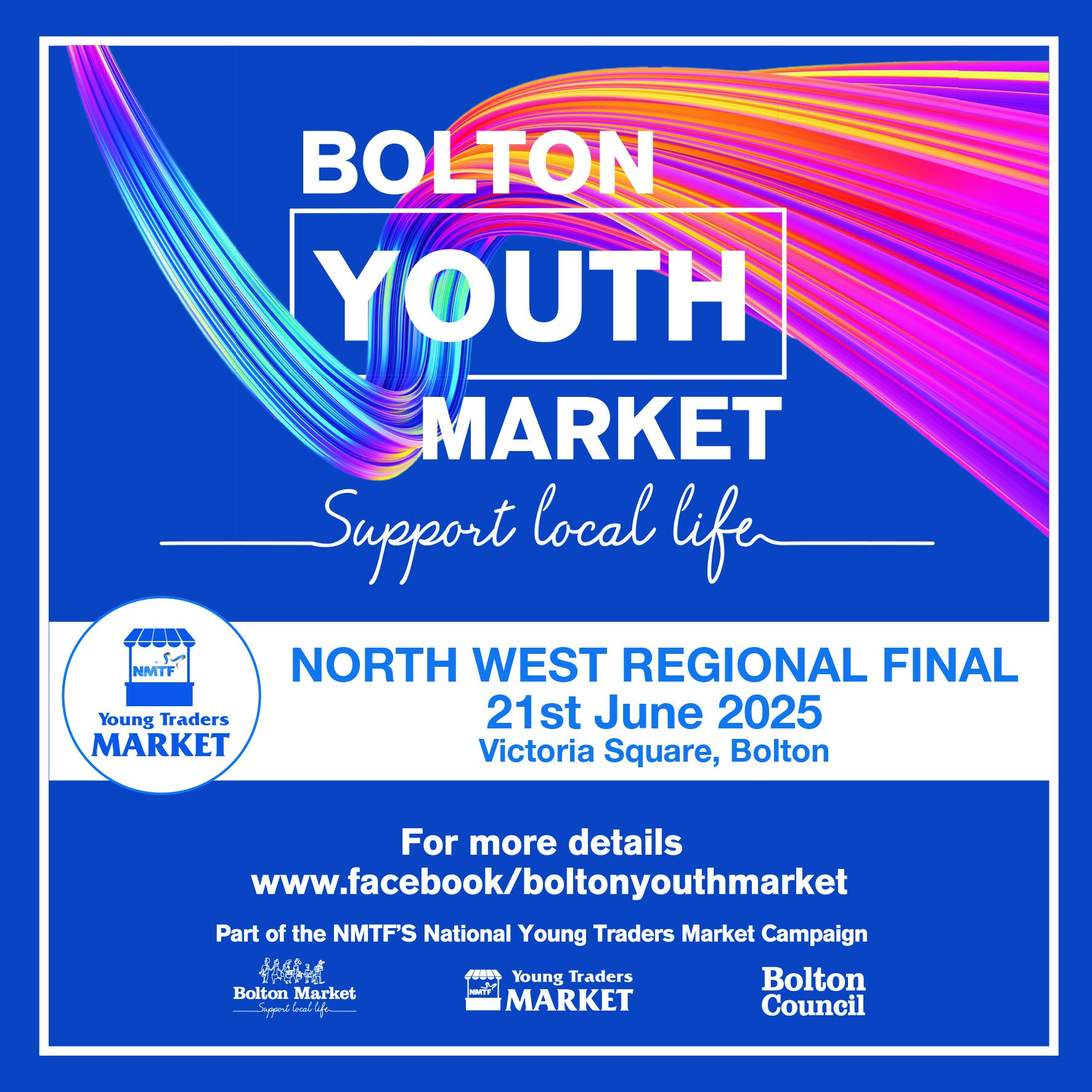 Bolton youth market 21 June 2025